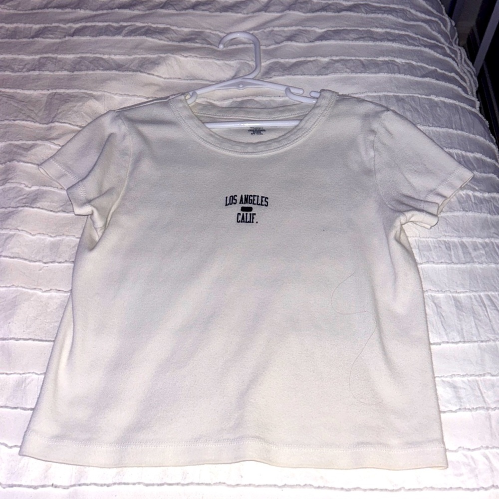 Brandy Melville Los Angeles Crop Top